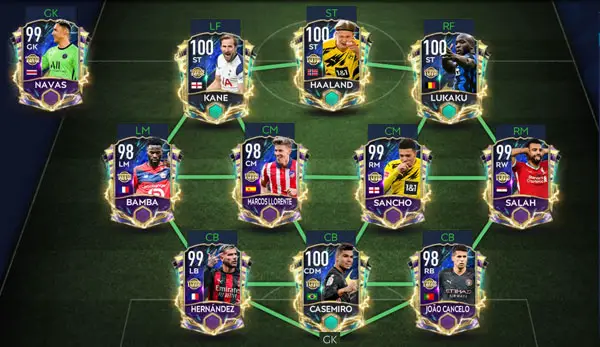 FIFA Mobile 21 UTOTS Reserve Players