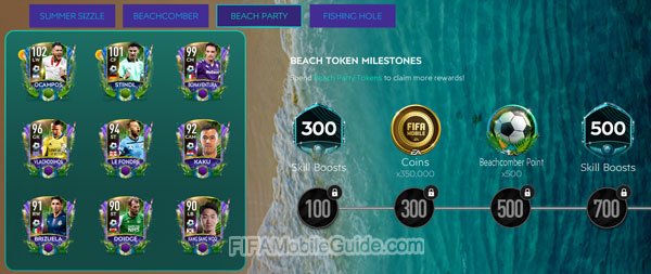 FIFA Mobile 21 Summer Celebration Beach Party