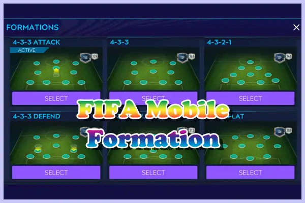Best Formations in FIFA Mobile 21 - Gamepur