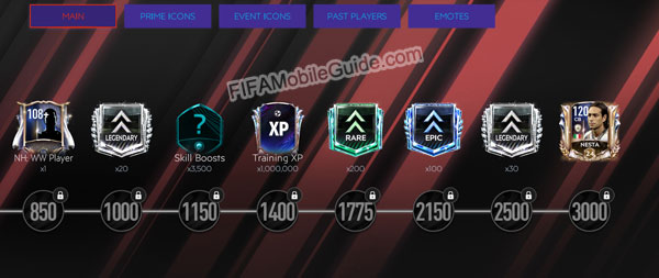 FIFA Mobile 21: Black Friday Flash Sale Milestones