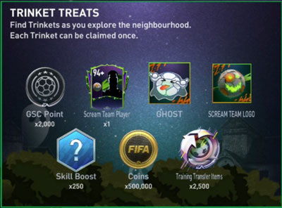 FIFA Mobile 22: Scream Team Trinket Treats