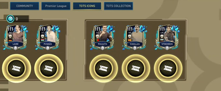 FIFA Mobile 23 TOTS Icon Reward 3