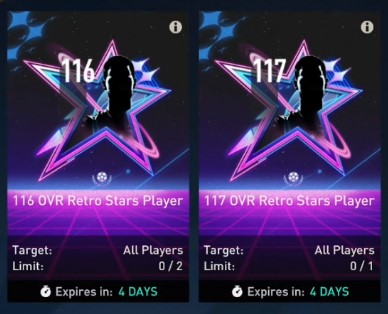 FIFA Mobile 23: Retro Stars Exchanges