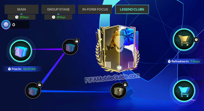 EAS FC Mobile 24 UCL Club Legends Rewards