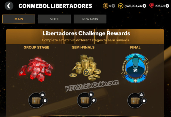 EA Sports FC Mobile 25: CONMEBOL Libertadores  Challenge Rewards