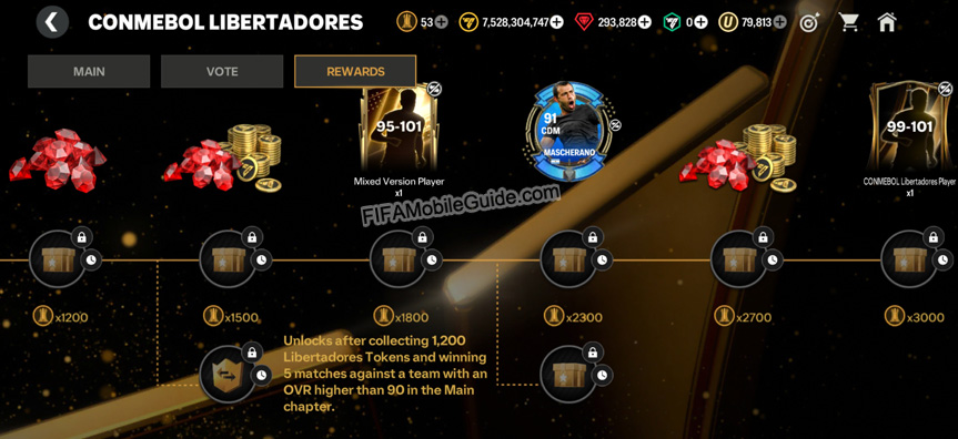 EA Sports FC Mobile 25: CONMEBOL Libertadores Rewards Path