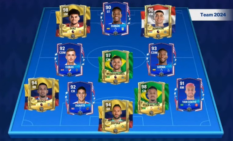 FC Mobile 24 Copa America Group D Team