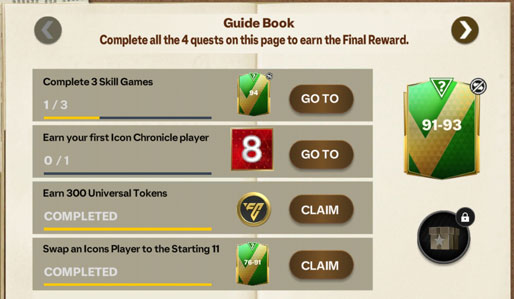 EA Sports FC Mobile 24: Icon Chronicles Guide Book