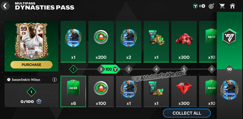 EA Sports FC Mobile 24: Dynasties Pass