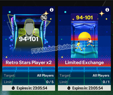 EA Sports FC Mobile 24: Retro Stars Exchange