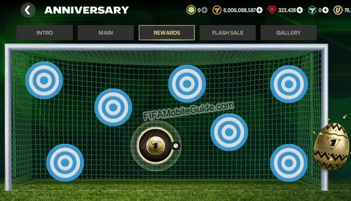 EA Sports FC Mobile 25: Anniversary Strike Zone