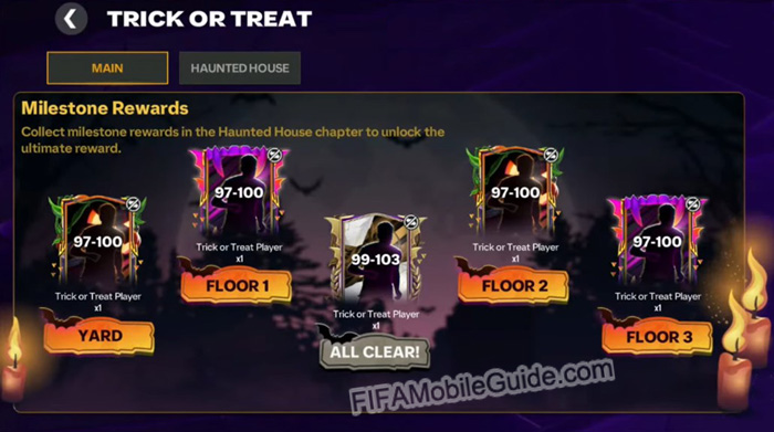 EA Sports FC Mobile 25: Trick or Treat Milestone