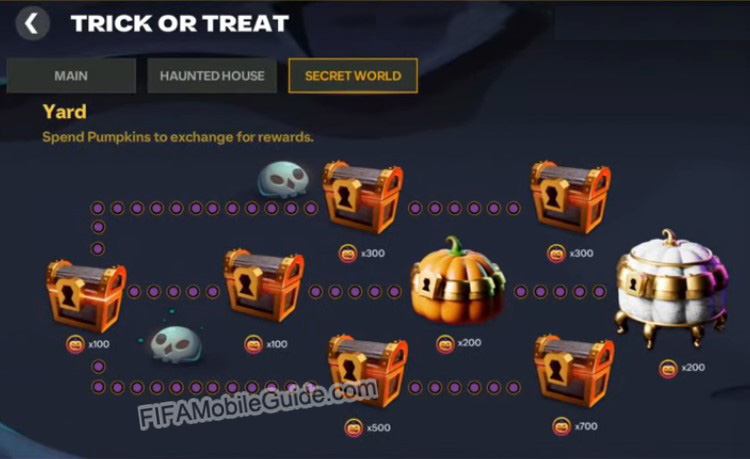 EA Sports FC Mobile 25: Trick or Treat Secret World