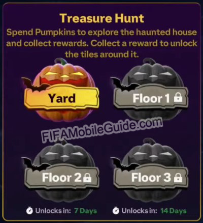 EA Sports FC Mobile 25: Trick or Treat Treasure Hunt