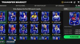 EA Sports FC Mobile 25 UCL League Phase Market Prices