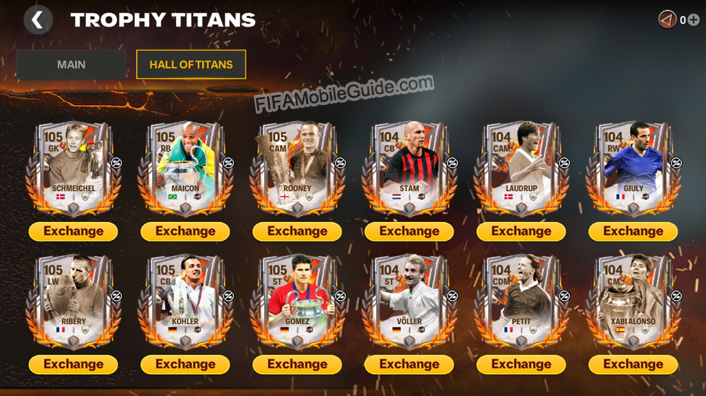 EA Sports FC Mobile 25: Trophy Titans Team B