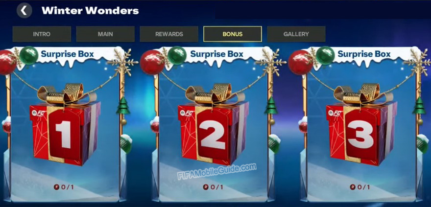 FC Mobile 25: Winter Wonders Surprise Box