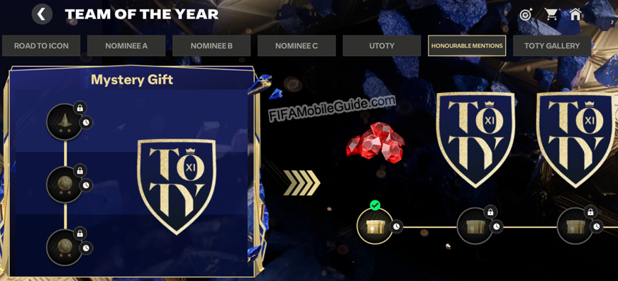 FC Mobile 25: TOTY Honourable Mentions Chapter