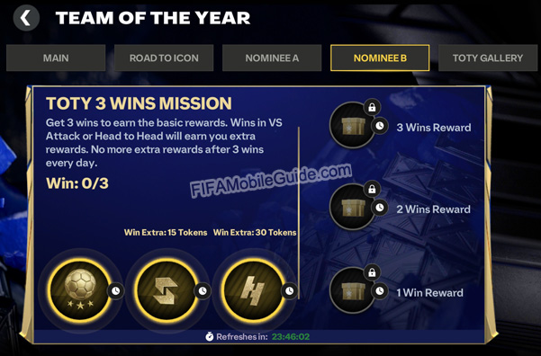 EA Sports FC Mobile 25: TOTY Nominee B Chapter