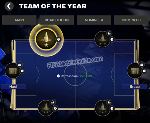 EA Sports FC Mobile 25: TOTY Nominee C Chapter