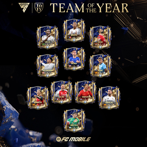 EA Sports FC Mobile 25: TOTY Players