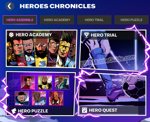 FC Mobile 25: Hero Chronicles Assemble