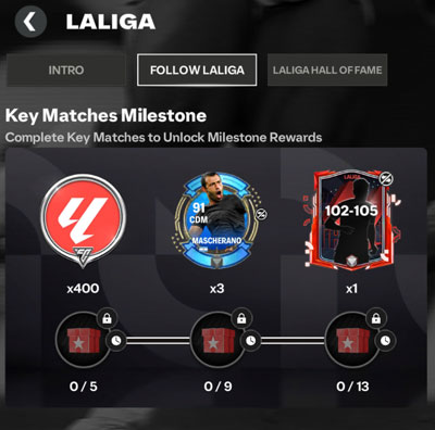 FC Mobile 25: LALIGA Key Matches Milestone